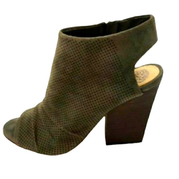 Vince Camuto Gray Open Toe Ankle Boots-Size 8M/38.5~~New - Picture 2 of 11